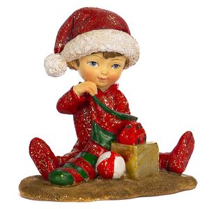 Декоративная фигурка Мальчик Ганс с подарками 12 см Goodwill фото 1
