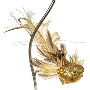 Елочная игрушка Птичка Арабелла 18 см, клипса Goodwill фото 3