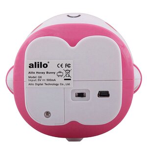 Медиаплеер - ночник Большой зайка Alilo G6 розовый Alilo фото 8