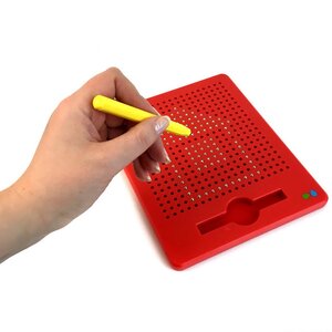 Планшет для рисования магнитами Magboard Mini 22*18 см, красный Назад к истокам фото 3