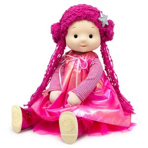 Мягкая кукла Элара со звездочкой 38 см, Minimalini Budi Basa фото 4