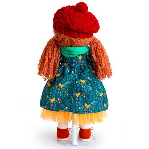 Мягкая кукла Ива в шапочке и шарфе 38 см, Minimalini Budi Basa фото 6