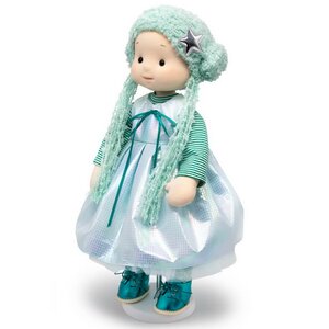 Мягкая кукла Мира со звездочкой 38 см, Minimalini Budi Basa фото 2