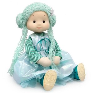 Мягкая кукла Мира со звездочкой 38 см, Minimalini Budi Basa фото 4