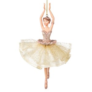 Елочная игрушка Балерина Шанталь - Танец Лауренсии 16 см, подвеска