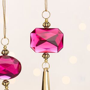 Набор елочных украшений Magnolia Jewelry 14 см, 2 шт, подвеска Goodwill фото 2