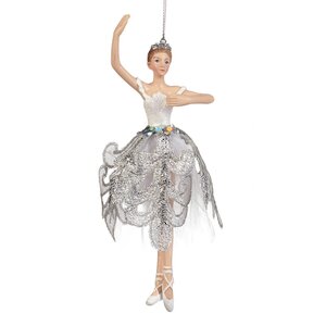 Елочная игрушка Балерина Вайолет - Prima Radieuse 17 см, подвеска Goodwill фото 1