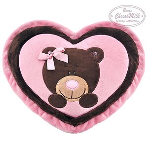 Мягкая игрушка-подушка Milk Сердце 35*30 см, Orange Choco&Milk Orange Toys (Орандж Тойс) фото 1