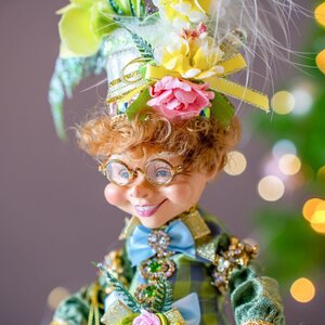 Коллекционная кукла Весенний Эльф Олеандро из Страны Чудес 36 см Mark Roberts фото 2