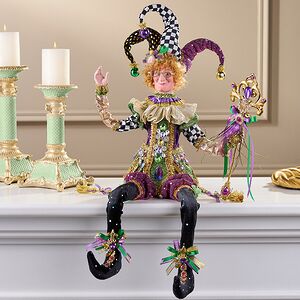 Коллекционная кукла Арлекин Морис из Долины Грации 61 см