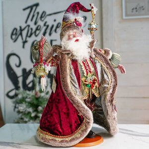 Коллекционная кукла Добрый Санта - Jacques Nouveau 60 см Mark Roberts фото 3
