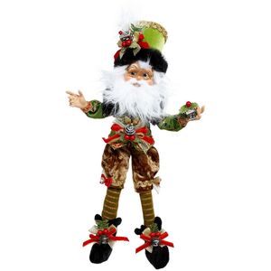 Коллекционная кукла Эльф - Chocolate Santa 38 см