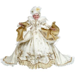 Коллекционная кукла Миссис Клаус - Snow and Pearls 58 см