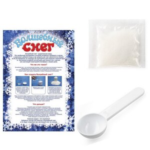 Волшебный снег своими руками - Мишка, 10 гр Magic Snow фото 4