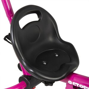 Трехколесный велосипед с ручкой Maxiscoo Octopus 8"/10" розовый Maxiscoo фото 4