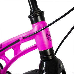 Двухколесный велосипед Maxiscoo Cosmic Delux 14" розовый Maxiscoo фото 7