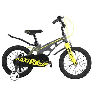 Двухколесный велосипед Maxiscoo Cosmic 16" серый матовый Maxiscoo фото 1