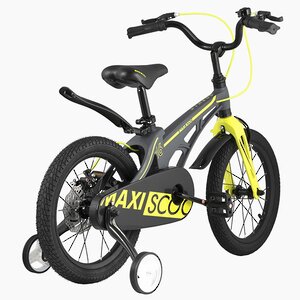 Двухколесный велосипед Maxiscoo Cosmic 16" серый матовый Maxiscoo фото 4