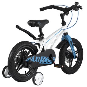 Двухколесный велосипед Maxiscoo Cosmic Delux 16" белый Maxiscoo (Максику) фото 4