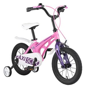 Двухколесный велосипед Maxiscoo Cosmic 16" розовый матовый Maxiscoo фото 2