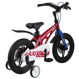Двухколесный велосипед Maxiscoo Cosmic Delux 16" красный Maxiscoo фото 3