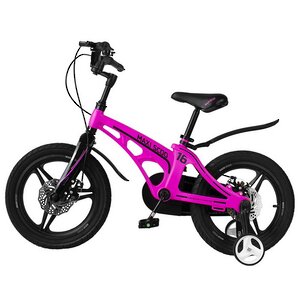 Двухколесный велосипед Maxiscoo Cosmic Delux 16" розовый Maxiscoo фото 2