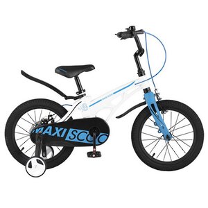 Двухколесный велосипед Maxiscoo Cosmic 18" белый Maxiscoo (Максику) фото 1