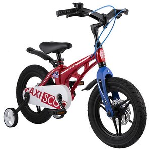 Двухколесный велосипед Maxiscoo Cosmic Delux 18" красный Maxiscoo (Максику) фото 2