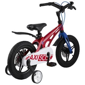 Двухколесный велосипед Maxiscoo Cosmic Delux 18" красный Maxiscoo (Максику) фото 3