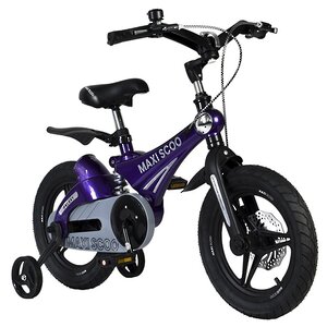 Двухколесный велосипед Maxiscoo Space 16", лиловый