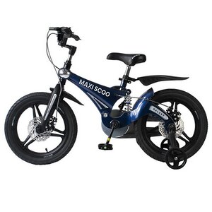 Двухколесный велосипед Maxiscoo Space 16", темно-синий Maxiscoo фото 3