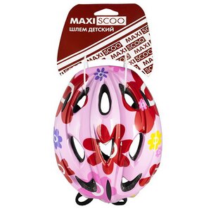 Детский защитный шлем Maxiscoo Flower Pink 50-54 см Maxiscoo фото 6