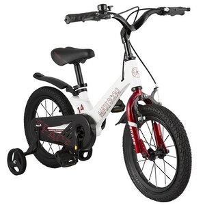 Двухколесный велосипед Maxiscoo Space 14" белый