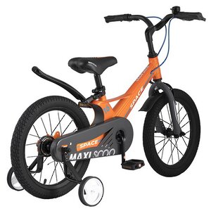 Двухколесный велосипед Maxiscoo Space 16" оранжевый Maxiscoo фото 3