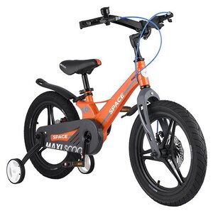 Двухколесный велосипед Maxiscoo Space Delux 16" оранжевый Maxiscoo фото 3