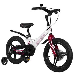 Двухколесный велосипед Maxiscoo Space Delux 16" белый