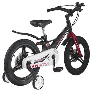 Двухколесный велосипед Maxiscoo Space Delux 18" черный матовый Maxiscoo (Максику) фото 3