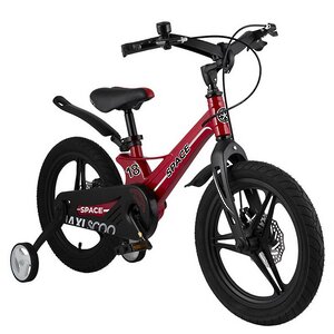 Двухколесный велосипед Maxiscoo Space Delux 18" красный Maxiscoo фото 5