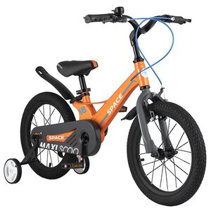 Двухколесный велосипед Maxiscoo Space 18" оранжевый Maxiscoo фото 2