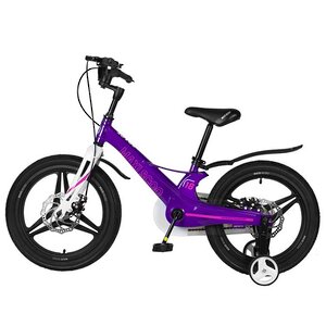 Двухколесный велосипед Maxiscoo Space Delux 18" лиловый Maxiscoo фото 3