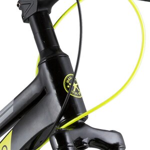 Двухколесный велосипед Maxiscoo Supreme 20", 6 скоростей, черный с желтым Maxiscoo фото 5