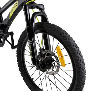 Двухколесный велосипед Maxiscoo Supreme 20", 6 скоростей, черный с желтым Maxiscoo фото 9