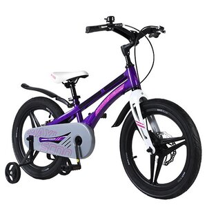 Двухколесный велосипед Maxiscoo Ultrasonic Delux 18" лиловый