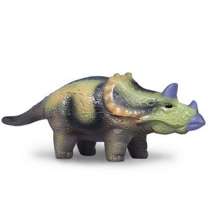 Антистресс-игрушка Сквиш Динозавр Трицератопс 23 см Maxitoys фото 2