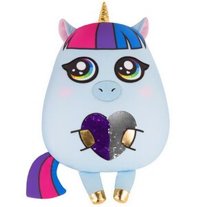 Игрушка-подушка антистресс Единорог с сердцем 35 см