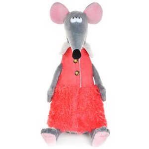 Мягкая игрушка Крыса Лариска в красной жилетке 28 см Maxitoys фото 2