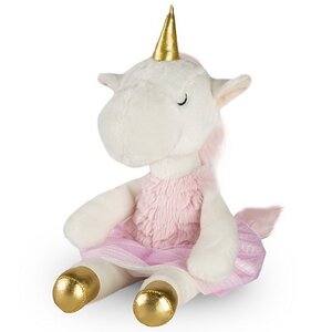 Мягкая игрушка Единорожка в розовом платьице 20 см, коллекция Maxitoys Luxury