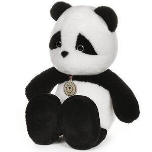 Мягкая игрушка Панда 35 см, коллекция Fluffy Heart Maxitoys фото 1