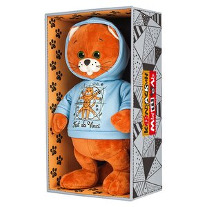 Мягкая игрушка Кот Колбаскин Да Винчи 20 см Maxitoys фото 2