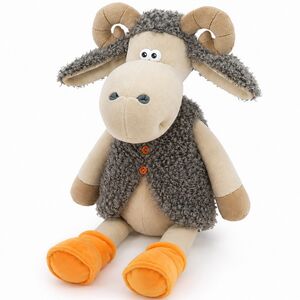 Мягкая игрушка Баран Степа в валенках 23 см MAXITOYS (Макситойс) фото 3